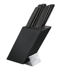 Μπλοκ 6 μαχαιριών μαύρες λαβές Swiss Modern VICTORINOX