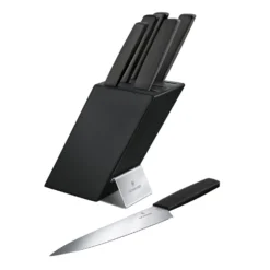 Alternative view of Μπλοκ 6 μαχαιριών μαύρες λαβές Swiss Modern VICTORINOX