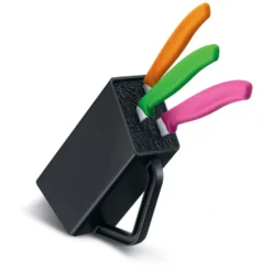 Alternative view of Μπλοκ μαχαιριών άδειο μικρό με ίνες, μαύρο Swiss Classic VICTORINOX